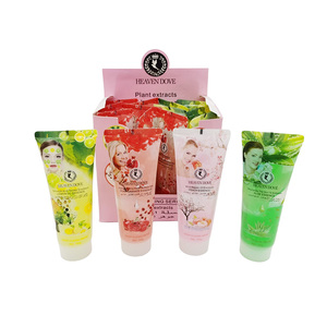 Échantillon Gratuit <span class=keywords><strong>Gommage</strong></span> Corporel Végétalien au Sucre et à l'Orange Ingrédients Naturels à Base d'Aloe Vera Exfoliant Blanchissant Nettoyant 150ml - Product Image 5