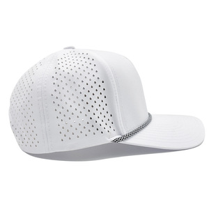 <span class=keywords><strong>Gorra</strong></span> de Béisbol/Golf de 5 Paneles con Visera Curva, Bordado de Logotipo Personalizado, Impermeable, Perforada con Láser, Fabricación OEM al por Mayor - Product Image 2