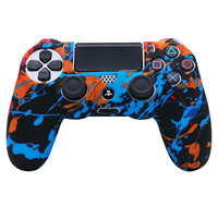 Coque de protection en silicone pour manette de jeu, motif camouflage, accessoire de jeu fabriqué au Guangdong