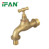 IFAN Top qualité manuel en laiton jardin bavoir robinet personnalisation laiton Bibcock robinet
