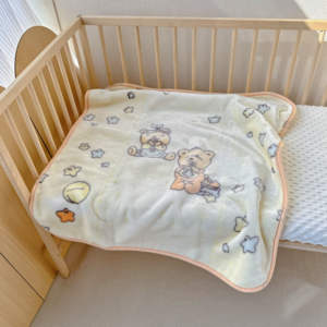 Vente en gros OEM2024 NOUVELLE Arrivée Couvertures pour bébé Sublimation Eskimo Raschel Mink pour bébé - Product Image 1