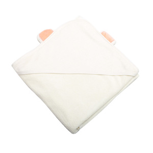 Asciugamano con Cappuccio per Neonati in Tessuto di Bambù Personalizzato, <span class=keywords><strong>Accappatoio</strong></span> con Motivi Animali Cartoon, Coperta da Bagno per <span class=keywords><strong>Bambini</strong></span> - Product Image 3