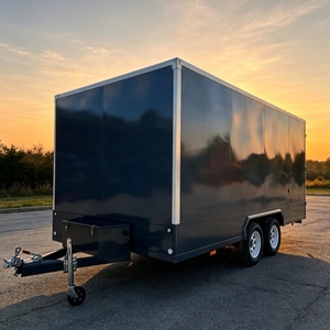 Enclosed <strong>Cargo</strong> <strong>Trailer</strong> Single/Dual Axle Custom Size Dry Van Box <strong>Trailer</strong> for Secure <strong>Cargo</strong> Transportation - Product Image 2