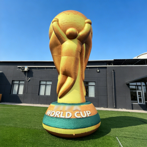 Trofeo de Fútbol Inflable Gigante, Réplica de Trofeo de la Copa Mundial Inflable, Accesorio Publicitario para Exteriores - Product Image 4