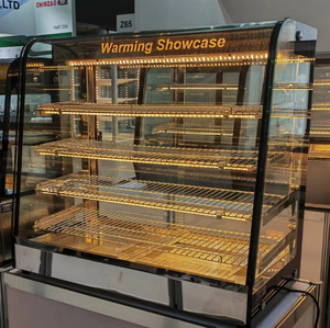 Vetrina Riscaldata Autoportante per Supermercati, Espositore <span class=keywords><strong>Aperto</strong></span> con Riscaldamento Frontale, Armadio Riscaldato da Pavimento - Product Image 6
