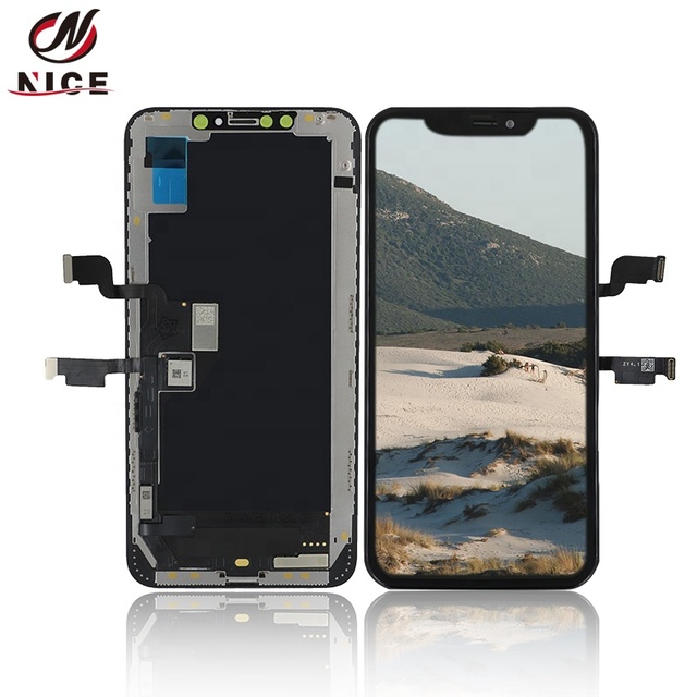 JK GX ZY HE Pantalla OLED Incell LCD Display for iPhone X XS LCD Display Touch Screen Digitizer Assembly for IPhoneX 11 XS Max