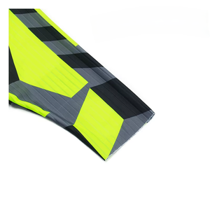 Maillot de <span class=keywords><strong>cyclisme</strong></span> fluorescent pour homme, manches courtes, <span class=keywords><strong>PRO</strong></span>, coupe ajustée, pour vélo de route, respirant, séchage rapide, évacuation de l'humidité, haut de vélo - Product Image 5