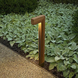 Energy Saving LED Corten Steel Bollard Light Outdoor Lawn <b>Path</b> Light - Product Image 2