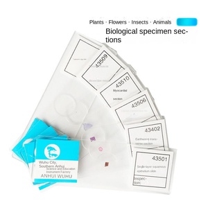 Juego de Portaobjetos de Microscopio con Muestras Biológicas <span class=keywords><strong>para</strong></span> Estudiantes de Secundaria, Niños y Niñas, Células de Animales y Plantas - Product Image 5
