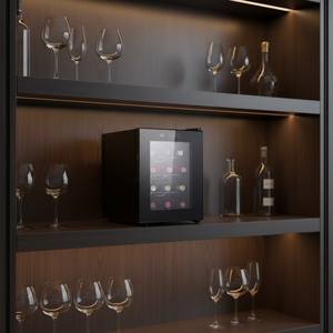 Mini-réfrigérateur thermoélectrique autonome 32L pour <span class=keywords><strong>12</strong></span> <span class=keywords><strong>bouteilles</strong></span> – <span class=keywords><strong>Cave</strong></span> à <span class=keywords><strong>vin</strong></span> – Meilleures ventes - Product Image 6