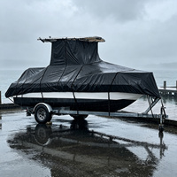Housse de bateau Bestway en tissu Oxford 1200D haute densité avec protection UV, imperméable, qualité marine, pour bateaux de pêche, ajustement personnalisé