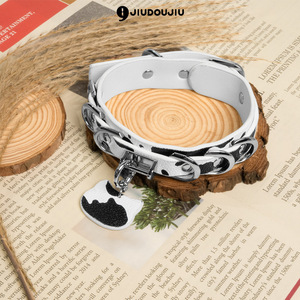 Collar choker con estampado de vaca, anillo de cuello erótico SM, anillo de cuello estilo sirvienta sexy con diseño de animal lindo - Product Image 1