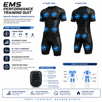 Shorts d'entraînement sans fil EMS, contrôlés par application intelligente, électrodes sèches, respirants, stimulation musculaire électrique, vêtements de fitness