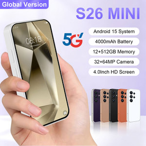 Smartphone S26Mini 5G Multilingüe, Pantalla de 4 Pulgadas, Cámara de 32+64MP, Android 15 para Uso Global - Product Image 2