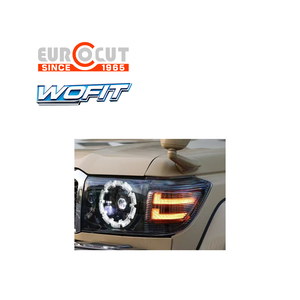 Faros Delanteros Modificados para Land Cruiser LC70 LC76 LC79, Lentes LED para Camioneta, Temperatura de Color de 6000k, Nuevo Estado - Product Image 1