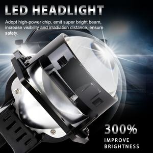 Lente de Proyector Bi LED 3.0 K114 de 3 Pulgadas, 55W, RHD/LHD, 12V, 5500LM, 6000K, IP68, Ajuste Universal, 2 Años de Garantía, Faro LED para Automóvil - Product Image 6