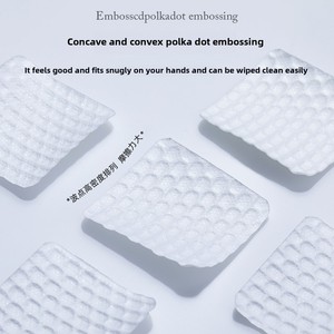 Serviettes en coton jetables de haute qualité pour ongles, 200 pièces/sac, tampons en coton pour le retrait du gel et le nettoyage des ongles, vente en gros - Product Image 5