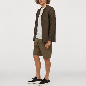 Personnalisé Hommes <span class=keywords><strong>Lin</strong></span> Short D'été En <span class=keywords><strong>Lin</strong></span> homme <span class=keywords><strong>Shorts</strong></span> Ensemble - Product Image 6