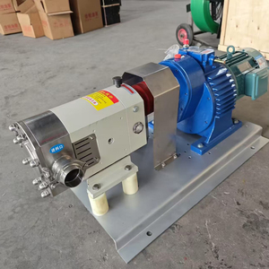 Độ nhớt cao chất lỏng rotor bơm tự mồi chuyển tích cực quay bơm sô cô la Stator ROTARY Thùy bơm cho mật ong - Product Image 4