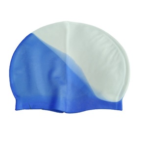 Bonnets de bain pour adultes, hommes et femmes, grandes tailles, en silicone, multicolores, motifs unis, pour la natation et les sports nautiques, vente directe d'usine Yiwu - Product Image 5