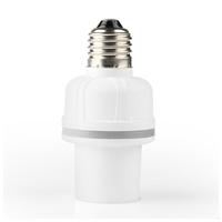 E27 Support de lampe intelligent Sensation de lumière Support d'ampoule automatique