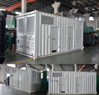 Générateur diesel Cummins de type ouvert 400 kW 500 kVA pour alimentation en courant principal et de secours