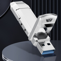 Jaster otg type C memorias clé usb en vrac logo clé USB clé USB 128 go 1td 3.0 USB C disque métallique en gros clé usb