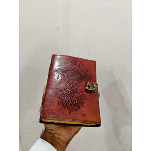 Genuine Leather Soft Cover <b>Journal</b> Notebook Handmade Vintage <b>Writing</b> Diary Refillable Travel Notebook Manufacturer Exporter - Product Image 6