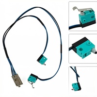 101600900C 104284500B Kit de reparación de manija de puerta de coche con microinterruptor y arnés para Tesla Model S con clips de panel de puerta, piezas de automóvil