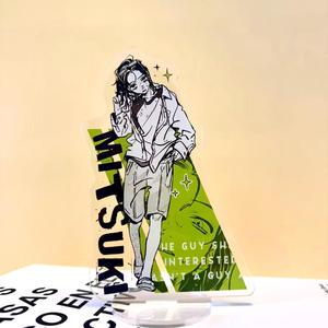 OEM ODM <span class=keywords><strong>Anime</strong></span>: El chico al que se le interesaba no era un chico en realidad - Soporte acrílico de Aya Mitsuki, un coleccionable de escritorio silencioso de manga. - Product Image 5