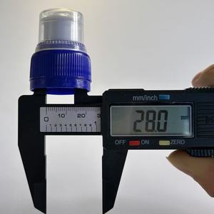 28mm 28/410 sin derrames plástico Push Pull deporte agua potable botella tapa con tapa Color personalizado - Product Image 6