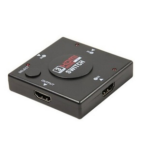 สวิตช์ HDMI 3 ใน 1 ออก 1080P รองรับ 3D ตัวเลือก HDMI สำหรับโปรเจคเตอร์จอภาพทีวี - Product Image 5