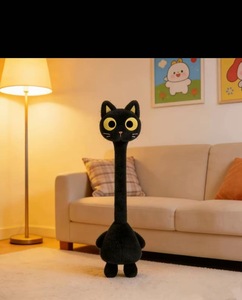 Nuevo y Popular Peluche de Animal de Cuello Largo, Muñeco Colgante Relleno de Algodón PP, Peluche de <span class=keywords><strong>Mono</strong></span>, Pato, Perro, Jirafa - Product Image 6