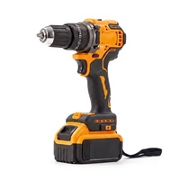 Vente directe d'usine - Kit combiné - Batterie lithium-ion - Moteur sans balais - Perceuse à percussion - Jeu d'embouts