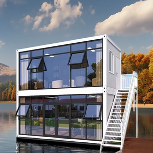 Tùy Chỉnh Thiết Kế 20-Chân Modular Thép <span class=keywords><strong>Container</strong></span> Nhà Bánh Sandwich Không Thấm Nước Bảng Điều Chỉnh Ổn Định Đúc Sẵn Khu Dân Cư Phẳng Cho Khách Sạn - Product Image 2