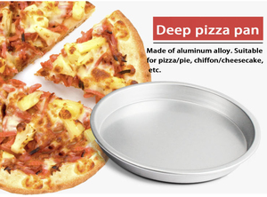 BAKEPRO - Bandejas para Pizza Profundas de 6 Pulgadas, Bandeja Redonda de Aluminio para Pizza, Bandeja para Horno - Product Image 2