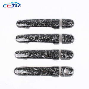 4PCS Accessoires de voiture Bande de protection 1 trou pour poignée de porte de voiture Autocollant pour BYD F3 2007-2014 - Product Image 4