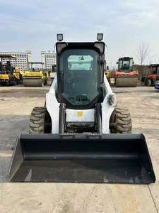 Подержанный мини-погрузчик с бортовым рулевым погрузчиком Bobcat S770 оригинальный Подержанный небольшой погрузчик с бортовым рулевым погрузчиком bobcat с ковшом высокого качества - Product Image 4