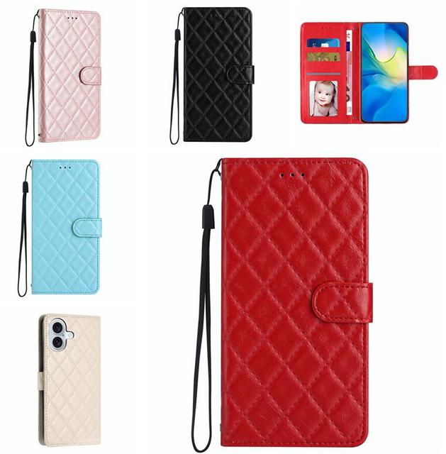 Luxury Diamond Wallet Leather Case for Iphone 17 Air 16E16 15 Plus 14 13 Mini 12 Pro Max 11 XR X XS Max 6 8 7 Phone Flip Cover