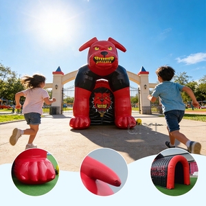 Figure gonflable personnalisée en PVC, résistante aux intempéries, géante, pour publicité extérieure, idéale pour les événements commerciaux et les inaugurations - Product Image 6