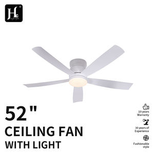 Ventilador de Techo Moderno de Diseño Reciente con Luz, 52 Pulgadas, 5 Aspas de ABS, Control Remoto, Motor Bldc - Product Image 2