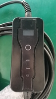 AC Mode 2 chargeur de véhicule électrique Evse contrôleur Portable 16a 3.5kw courant réglable alimentation commutable Station de charge de voiture