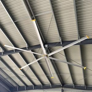 Ventilateur de plafond industriel silencieux à haut volume avec un bruit de 36 dB et contrô<span class=keywords><strong>le</strong></span> par application pour les usines de fabrication - Product Image 6