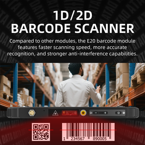 Hugerock H81 Bán Buôn 4G Chống Thấm Nước Chống Cháy Nổ Máy Tính Android 12000MAh Công Nghiệp Máy Quét Mã Vạch Android Gồ Ghề Máy Tính Bảng - Product Image 4