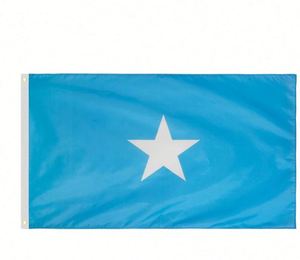 Bandera Nacional de Somalia al por Mayor, 100% Poliéster, 3x5 pies (150x90 cm), Banderas Somalíes para Automóviles, Técnicas de Impresión Digital - Product Image 5