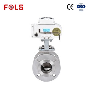 DN50-150 6-Inch High PN16 Stainless Steel Ball On/Off Type V Double Flange Hard <b>Seal</b> - Product Image 6