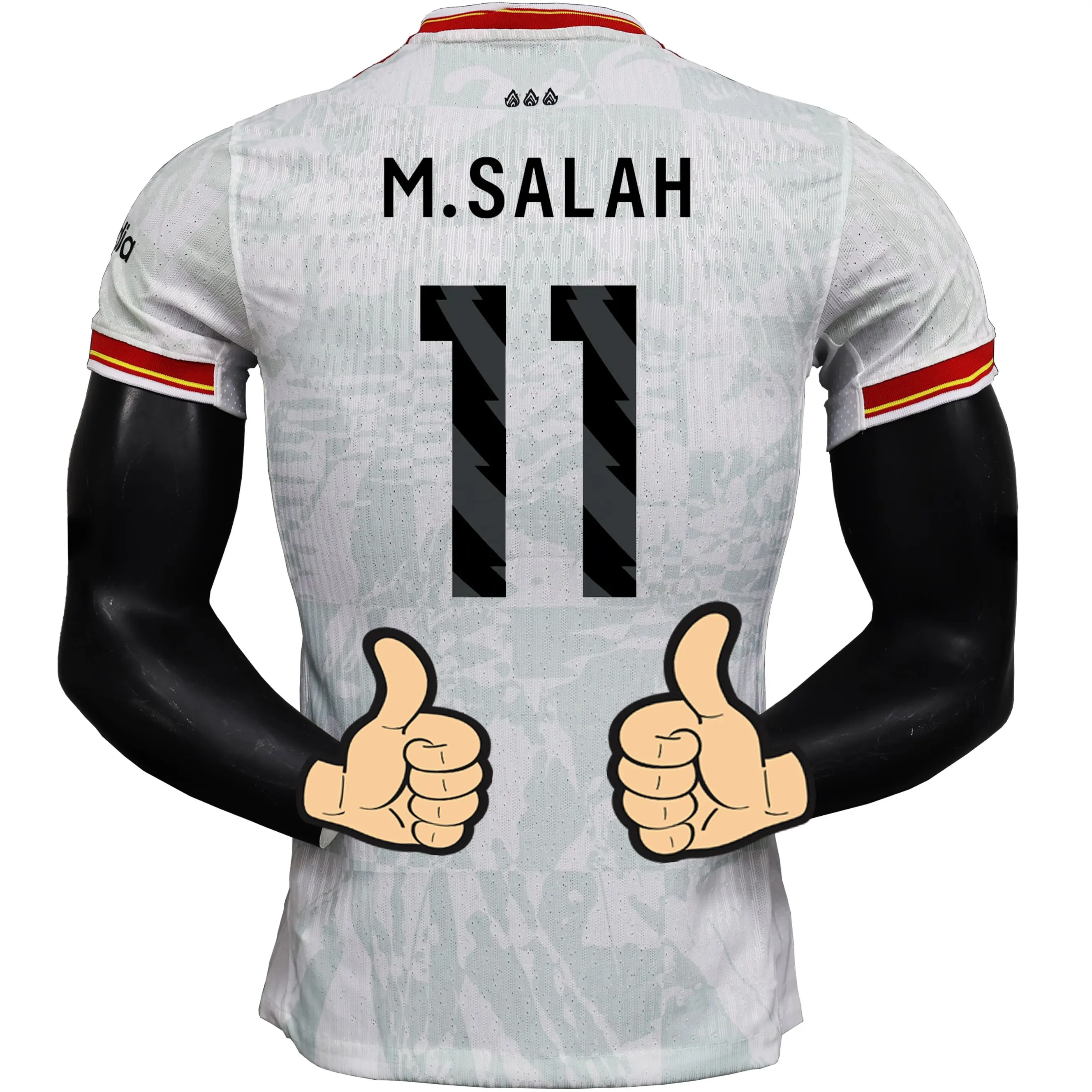 Away my M. Salah Mat uniforme de fútbol al por mayor 2024/25 camiseta de liverpooler camiseta liverpooler kits de fútbol para hombre Jersey