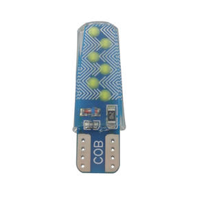 Nouvelle lumière de positionnement 2W LED COB en silicone pour modification de voiture et moto, lumière de lecture T10 12SMD, feu de position clignotant - Product Image 5