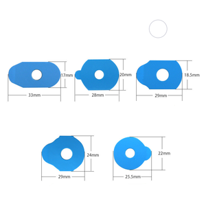 Almohadillas de bloqueo de instrumentos de laboratorio óptico, 1000 piezas por rollo, disco de protección de lente y pegatina de pulido - Product Image 6