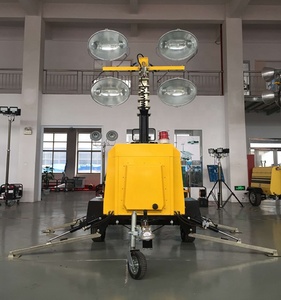 Cao mast LED tháp ánh sáng máy phát điện diesel 9M LED tháp ánh sáng xây dựng sử dụng - Product Image 2